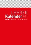 Lehrerkalender 2020/2021 Umschlagfarbe: rot