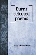 Burns selected poems