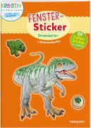 Fenster-Sticker Dinosaurier. Mit 20 Folienstickern