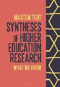 Syntheses of Higher Education Research