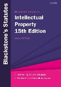 Blackstone's Statutes on Intellectual Property