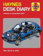 Haynes 2021 Desk Diary: January to December 2021 - One Week to View