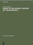 Index to the Secret History of the Mongols