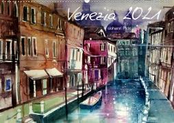 Venezia 2021AT-Version (Wandkalender 2021 DIN A2 quer)