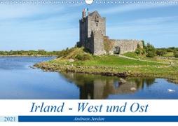 Irland - West und Ost (Wandkalender 2021 DIN A3 quer)