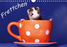 Frettchen - Ferrets (Wandkalender 2021 DIN A4 quer)