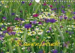 Blumenfreude (Wandkalender 2021 DIN A4 quer)