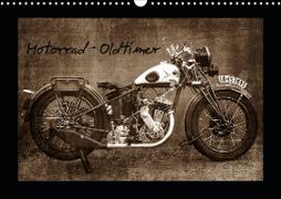 Motorrad Oldtimer (Wandkalender 2021 DIN A3 quer)