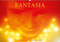 FANTASIA - Phantastische Welten (Wandkalender 2021 DIN A2 quer)