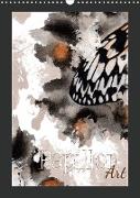 Papillon Art (Wandkalender 2021 DIN A3 hoch)