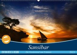 Sansibar (Wandkalender 2021 DIN A2 quer)