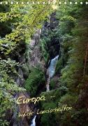 Europa - Wilde Landschaften (Tischkalender 2021 DIN A5 hoch)