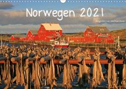 Norwegen 2021 (Wandkalender 2021 DIN A3 quer)