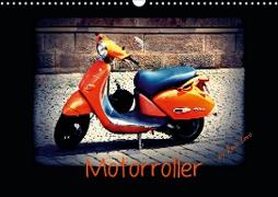 Motorroller (Wandkalender 2021 DIN A3 quer)