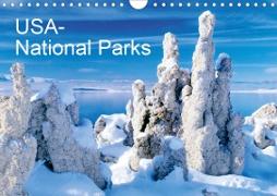 USA - National Parks (Wall Calendar 2021 DIN A4 Landscape)