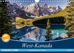 West-Kanada (Wandkalender 2021 DIN A4 quer)