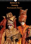 Karneval in Venedig - Phantasievolle Masken (Wandkalender 2021 DIN A4 hoch)