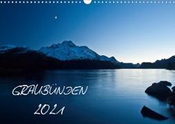Graubünden - Die schönsten BilderCH-Version (Wandkalender 2021 DIN A3 quer)