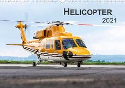 Helicopter 2021 (Wandkalender 2021 DIN A3 quer)
