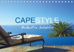 CAPESTYLE - Zu Gast in Südafrika CH - KalendariumCH-Version (Tischkalender 2021 DIN A5 quer)