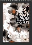 Papillon Art (Wandkalender 2021 DIN A2 hoch)