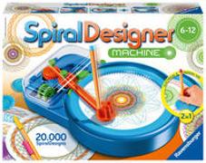 Ravensburger Spiral-Designer-Maschine, Zeichnen lernen für Kinder ab 6 Jahren, Kreatives Zeichen-Set für elektronisches oder manuelles Zeichnen