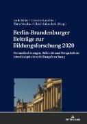 Berlin-Brandenburger Beiträge zur Bildungsforschung 2020