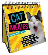 CAT Memes: Aufstellbuch inklusive 24 Postkarten mit Cat-Content
