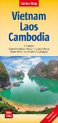 Nelles Map Landkarte Vietnam - Laos - Cambodia