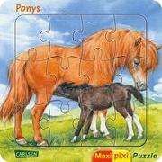 Maxi Pixi: Maxi-Pixi-Puzzle VE 5: Ponys (5 Exemplare)