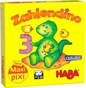 Maxi-Pixi-Spiel "made by haba" VE 3: Zahlendino (3 Exemplare)
