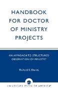 Handbook for Doctor of Ministry Projects