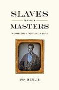 Slaves Without Masters: The Free Negro in the Antebellum South