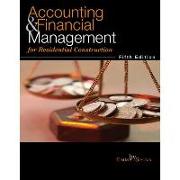 Accounting & Financial Management for Residential Construction