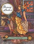 Steamy Ladies: A Steampunk Coloring Book