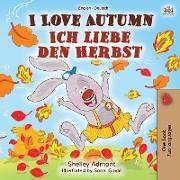 I Love Autumn (English German Bilingual Book)