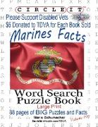 Circle It, US Marine Corps Facts, Word Search, Puzzle Book