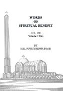 Words of Spiritual Benefit Volume 3
