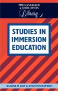 Studies in Immersion Education