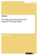 Darstellung der bilanzanalytischen Kennzahl "Working Capital"
