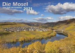 Die Mosel von Trier bis Koblenz 2021 Wandkalender A3