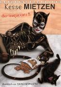 Kesse Mietzen - Burlesque cats II - mit flotten Linien gezeichnete Pin-up Katzen (Tischkalender 2021 DIN A5 hoch)