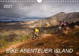 Bike Abenteuer Island (Wandkalender 2021 DIN A4 quer)