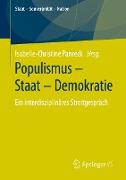 Populismus ¿ Staat ¿ Demokratie