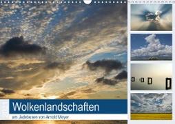 Wolkenlandschaften am Jadebusen (Wandkalender 2021 DIN A3 quer)