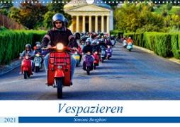 Vespazieren (Wandkalender 2021 DIN A3 quer)