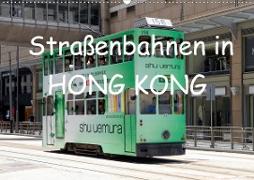 Straßenbahnen in Hong Kong (Wandkalender 2021 DIN A2 quer)