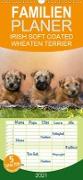 IRISH SOFT COATED WHEATEN TERRIER - Familienplaner hoch (Wandkalender 2021 , 21 cm x 45 cm, hoch)