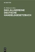 Das allgemeine deutsche Handelsgesetzbuch