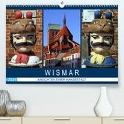 Wismar - Ansichten einer Hansestadt (Premium, hochwertiger DIN A2 Wandkalender 2021, Kunstdruck in Hochglanz)